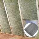 300 Pcs 16 Inch Insulation Support 16  Wire Insulation Support Wire, 1095 Carbon Steel Metal Insulated for Ceiling Attic (Black)