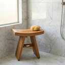AquaTeak Asia 18" Teak Shower Bench