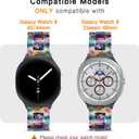 YGTIECS Resin Strap Only Compatible with Samsung Galaxy Watch 8 Band 40mm 44mm, for Galaxy Watch 8 Classic Band 46mm, 20mm Soft Resin Replacement for Samsung Watch 8 Bands/Watch 8 Classic Band