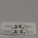 JDE11 120V 100W Halogen Mini Candelabra Bulbs,T4 100W JD E11 Bulb 4 Pack (Replacement E11 LED Bulb) 2700K Warm White Dimmable Halogen Bulb T4 for Ceiling Fan Light,Chandeliers,Table Lamps