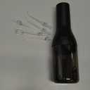 Water Flosser for Teeth Cordless: 260ML Portable Oral Irrigator with DIY Strength for Daily Oral and Braces Care, 4 Modes & 5 Jet Tips, 40-Day Battery, IPX7 Waterproof Dental Flosser for Home Travel (Black)