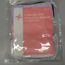 CoolMate Pilates Socks with Grips for Women, Yoga Socks, Crew Non Slip Women for Barre, Pilates Gifts (6-10, A-01. 4 Pairs Open Top Pink/White/Light Purple/Black)