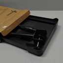 Clesoo Bedside Shelf Black