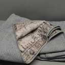 jinchan Kalen Area Rug 5x7 Washable Living Room Rug Soft Vintage Indoor Thin Retro Distressed Floor Cover Grey Floral Country Boho Rug Non Slip Carpet for Bedroom Office Dining Room