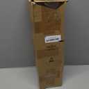 Double Curtain Rod, Black Extra Long Dual Curatin Rod for Windows 72 to 144 Inches, 1" Adjustable Heavy Duty Window Treatment Rods with End Cap Finial, Decorative Spliced Metal Drapery Rods