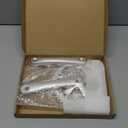 WEERAS Urban Folding Bicycle Crankset Single Tooth Disc 44T 130BCD 170mm Crank Set is Suitable for Most Single Speed Bicycles