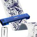 Aimo T08F Wireless Tattoo Stencil Printer - Bluetooth Tattoo Transfer Machine for Long Image Printing Compatible with iPad/Tablet/PC, for Tattoo Artists & Beginners