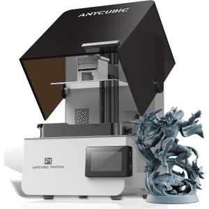 ANYCUBIC Photon P1 14K Resin 3D Printer, Stability Industrial Ball Screw, Engineering Resin Compatibility, 10.1'' Mono LCD&Auto-Leveling 3.0, Printing Size 8.79x4.96x9.05in