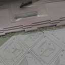 SANFURNEY Scrapbook Paper Organizer for Sizes 12" x 12", 15 Slots File Sorter Storage, Document Holder, Desktop Scrapbook Paper Organizer Rack for Home Office School (White, 15 Slots - Large Size)