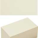 100 Pack Thick Paper Cardstock Blank Heavy Cards Stock for Invitations, Greeting Cards Making, Postcards, Photos, 250GSM Thick Paper (Cream, 4x6 inches)