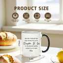 Jogskeor The Only Thing Better Than Having You As My Daughter in Law Gifts Coffee Mug, Mothers Day Birthday Christmas Gifts for Daughter in Law (White)