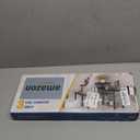 JayRex Countertop Corner Shelf, 3 Tier Shelf Moveable Organizer for Bathroom Counter, Make Up, Dresser Table, Desktop Shelf (Black)