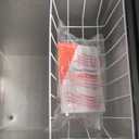 FRIGIDAIRE EFRF5003-BLACK Chest Deep Freezer-Garage-Ready, 5.0 Cu. Ft. Capacity, Black-Adjustable Thermostat-Removable Vinyl Coated Wire Basket-Easy Defrost Drain