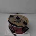 Crock-Pot 6-Quart Cook & Carry Oval Manual Portable Slow Cooker, Red - SCCPVL600-R
