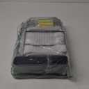 Dish Drying Rack, 2 Tier Large Dish Drying Rack for Kitchen Counter with Drainboard Stainless Steel Dish Drainer for Dish/Knifes/Cup/Cutting Board, Black