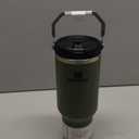 STANLEY IceFlow 2.0 Flip Straw Tumbler with Handle 40 oz | Twist On Lid and Flip Up Straw | Leakproof Water Bottle | Insulated Stainless Steel | BPA-Free | Dried Pine