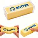 Midou Slow Rising Dumpling Squishy Butter Squeeze Toy Sensory Stress Relief Squishies Soft & Stretchy Fidget Toys for Anxiety Relief Party Favors 1Pcs(Dumpling Squishy Butter)