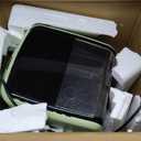 Gourmia Air Fryer 7 QT - Easy View Panoramic Window & Interior Light, Guided Cooking with 12 One-Touch Presets, FryForce 360, Dishwasher Safe Accessories, Green