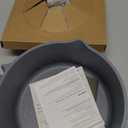 SENSARTE Nonstick Sauce Pan with Double Spout, 3.0 Quarts Swiss Granite Coating Sauce Pot with Lid Medium Kitchen Cooking Pot, Induction Comptable Saucepan, Free of Intentionally Added PFOA