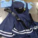 MGparty Police Officer Costume for Kids Halloween Police Cosplay Accessories for Girls Halloween Dress Up Party (Large(130cm))