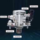 EP1028 High Pressure Fuel Pump Compatible with Chevrolet & Buick L4-2.4L 2010-2017 Equinox Impala Captiva Sport LaCrosse Verano Regal Terrain - Replace OEM 12641847 HM10008