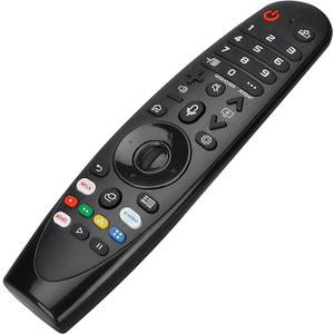 Voice Magic Remote for LG OLED QNED NanoCell Webos Smart TV Magic Remote Control Replacement AKB75855501 ANMR20GA MR19BA MR21 MR22 MR23 MR24 GA GN GC MR18BA MR650A, with Pointer Function