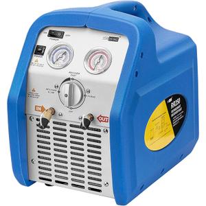 VIVOHOME 110-120V AC 60Hz 3/4HP Single Cylinder Portable Refrigerant Recovery Machine Blue
