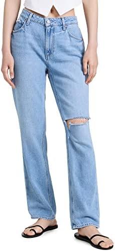 PAIGE Women's Chamomile Destructed Jeans, Size 30