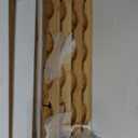 NutriChef Bamboo Modular Wine Rack for Magnum Size Wine Bottles (4 Diameter) - 24 Bottle 4-Tier 2 Cross Compatible Stackable Wine Rack Systems