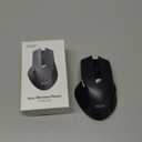 acer Wireless Mouse for Laptop, 2.4GHz Computer Mouse 3 Adjustable DPI Office Cordless USB Mice with USBA Receiver, 6 Buttons, 1600 DPI, Medium to Large Sized Hands Compatible with PC, Laptop, Desktop (Black)