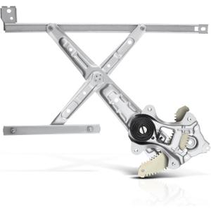 A-Premium Front Left Driver Side Power Window Regulator Without Motor Compatible with Honda Civic 2012-2015 Sedan 4-Door