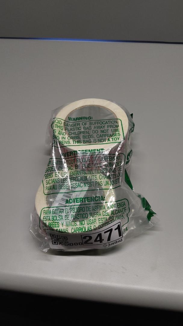 TULLIX Warning Label Tape for Shipping, Caution Packaging Tape Roll for Parcel, Package, Cardboard, Boxes, HotMelt Sealing Packing Printing Tape 2" x 110 Yard (per roll) (Fragile)