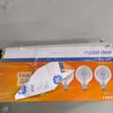 GE 26535 40-Watt G25 Crystal Clear Bulbs, 4-Pack