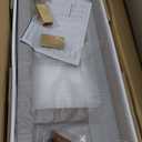 Coat Rack Solid Wood Clothes Rack with 2 Shelves & 4 Hooks for Hanging Clothes Garment Wallets Hats, Clothing Rack Coat Rack Freestanding Hall Tree with Storage for Hallway Bedroom Living Room