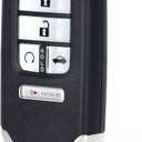 Beefunny Replacement Remote Keyless Entry Key Fob for Honda Accord 2018 2019 2020 2021 Insight 2019 2020 2021 FCC ID:CWTWB1G0090 PN: 72147-TVA-A21 72147-TVA-A01 5Buttons 433.92MHz FSK 4A Chip