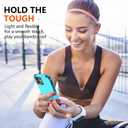 2 x SPIDERCASE Designed for iPhone 12 Case/iPhone 12 Pro Case, [10 FT Military Grade Drop Protection] [with 2 pcs Tempered Glass Screen Protector] Cell Phone Home Button Stickers,Blue