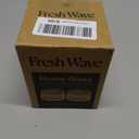 Fresh Wave Odor Removing Gel Eco-Refill, 63 oz. Orange Scent | 4 Empty Refillable Glass Jars | 4 Room Set