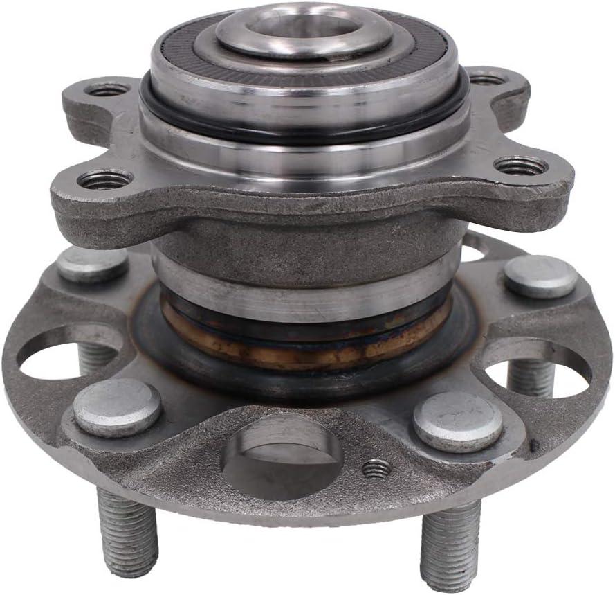 MACEL 512257 New Rear Wheel Hub Bearing Assembly Compatible with 2006-2011 Honda Civic LX GX DX w/Encoder ABS