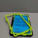 SEYMAC stock Case for Samsung Galaxy Tab S10 FE+ Plus 5G Tablet Case 13.1'' Protective with Screen Protector, Pen Holder, 360 Rotate Stand, Hand Strap, Shoulder Strap, Green1