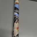 Livelynine Flower Wallpaper Dark Blue Vintage Floral Peel and Stick Wall Paper Colorful Boho Pink Green Red Bright Colors Removable Navy Floral Contact Paper for Cabinets Self Adhesive 17.5x78.8