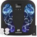 Foot Massager for Neuropathy, Rechargeable TENS EMS Foot Stimulator with 10 Modes 20 Intensities, Feet Circulation Stimulator for Neuropathy, Plantar Fasciitis, Gifts for Mom Dad (Black)