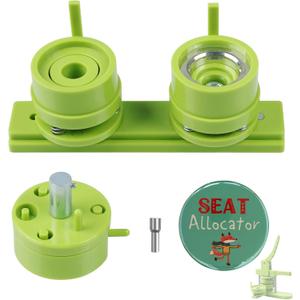 Happizza 1.25 inch/32mm Button Mold, Interchangeable Die Mold for Slide Rail Button Maker Machine, 1 Piece
