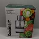 Cuisinart Food Processor, 14-Cup Vegetable Food Chopper for Mincing, Dicing, Shredding, Puree & Kneading Dough, 720-Watt Motor, Stainless Steel, DFP-14BCNY