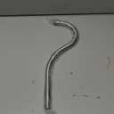 Shower Head Extension Arm by JS Jackson Supplies, 16 inch Assembled Length, High Arc Long Extender Pipe, Great for Rain Fall Showerhead, Brushed Nickel Finish