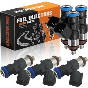 0280158091 Upgraded 4-hole Fuel Injectors Fit For:-Ford Taurus 2008-2012, Edge 2007-2010, Flex 2009-2012; For:-Mazda CX-9 2008-2015; For:-Lincoln MKZ 2007-2012; (6PCS) #Replace:CY0113250