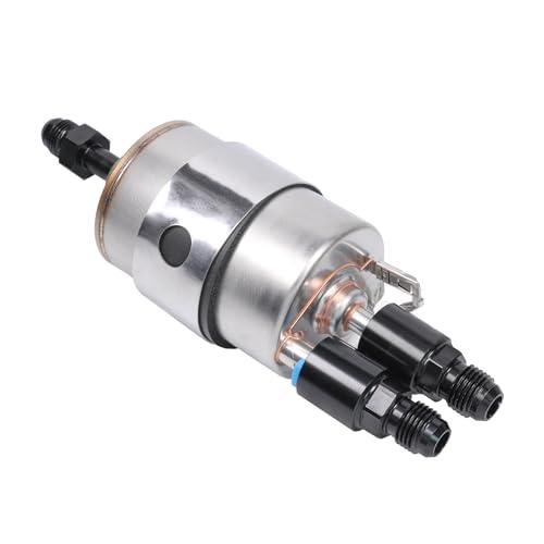Fuel Pressure Regulator/Filter Kit 58PSI Replacement For Chevy Corvette C5 5.3 LS Swap EFI Conversion with AN-6 Return Fittings 3/8'' 5/16'' EFI Inlet Outlet Return Fuel Rail Adpater Replace WIX 33737