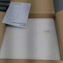 Round Alabaster Wall Sconce Natural White Marble Sconces Set of Two, 3 CCT Adjustable Wall Lamp Decor Home, 8W Hardwired Circular Wall Lights for Bedroom, Stairs, Living Room, Bedside, Hallway (Gold)