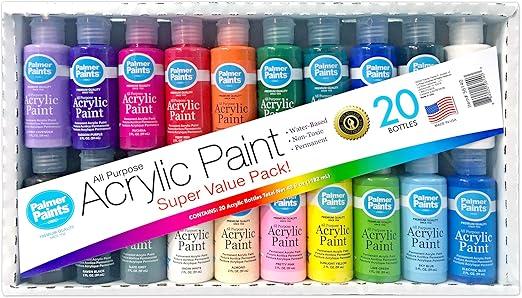 Palmer Paints Acrylic Paint Sky Blue 3Pcs