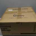 Vintage Plug in Pendant Light Kitchen Island Mid Century Hanging Lamp with Plug in Cord 3-Layer Orange Metal Pendant Light with Wood Accent for Living Room Dining Bedroom Kitchen, Orange, Wood