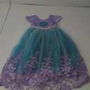 Dressy Daisy Princess Mermaid Costume Fancy Dress Up for Toddler Little Girls Halloween Birthday Party Outfits Size: 110